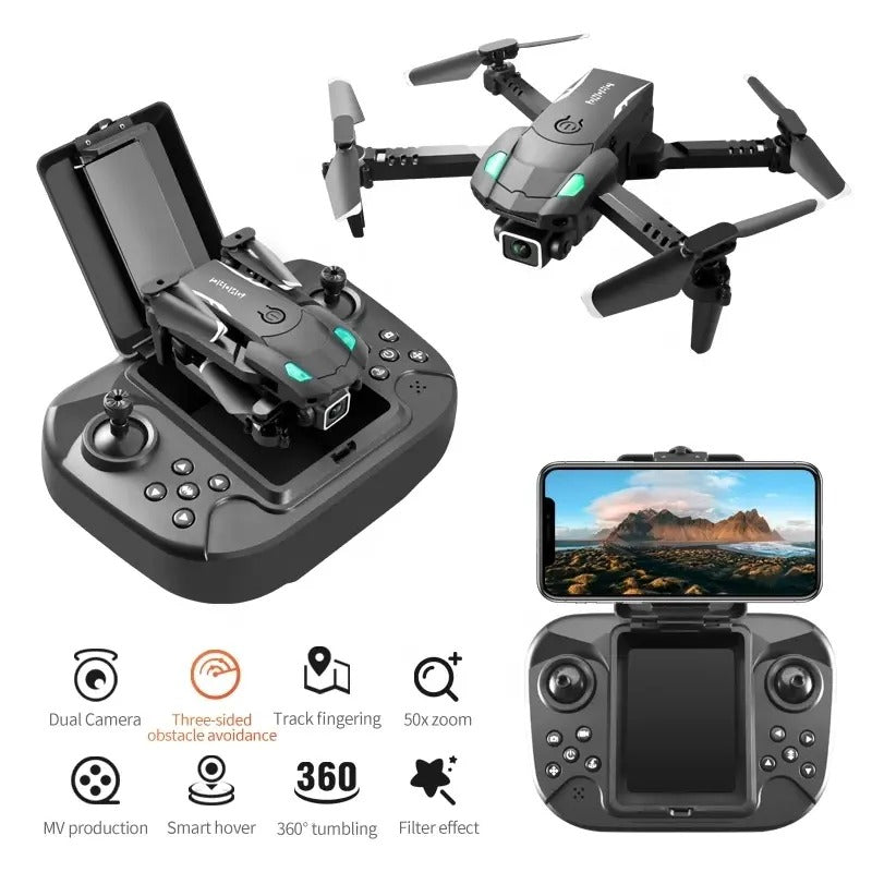 Mini : Drones - 4K HD Camera + Three-sided Obstacle Avoidance