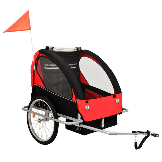 Fietstrailer En Kinderwagen 2-In-1