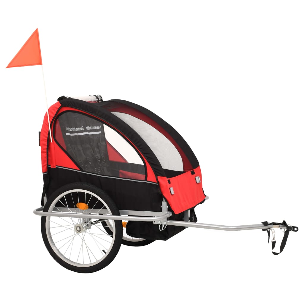 Fietstrailer En Kinderwagen 2-In-1