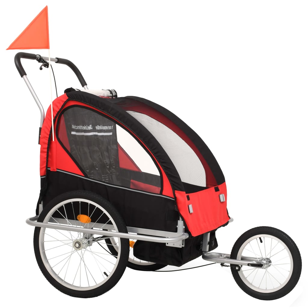 Fietstrailer En Kinderwagen 2-In-1