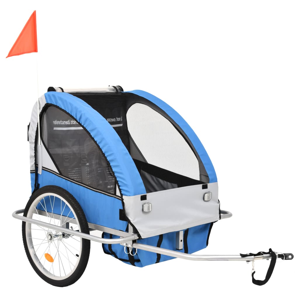 Fietstrailer En Kinderwagen 2-In-1