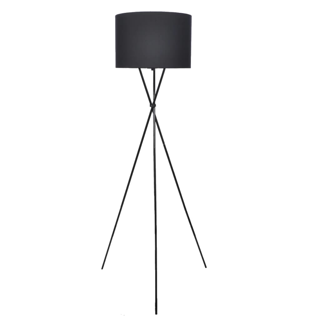 Lampenkap Voor Vloerlamp Met Standaard 139 Cm Zwart