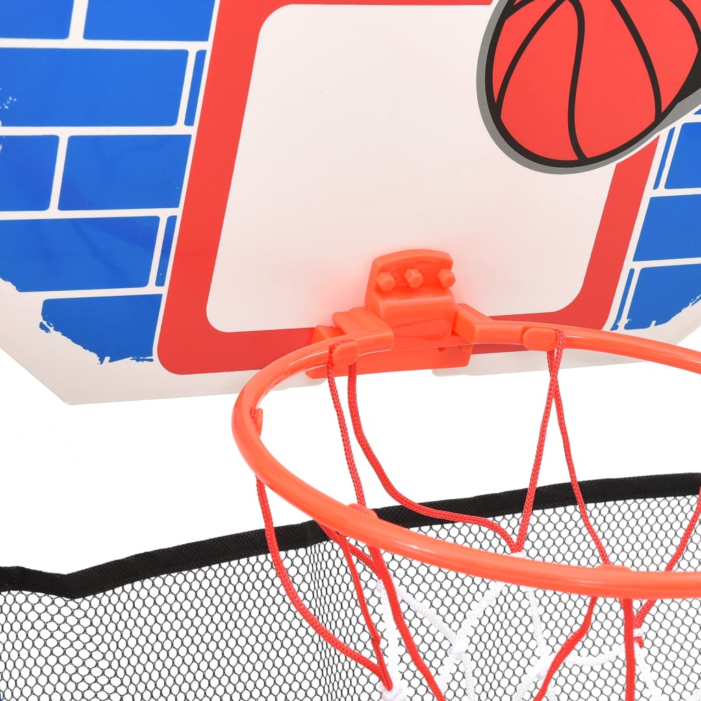 Kinderbasketbalset Multifunctioneel Grond En Muur