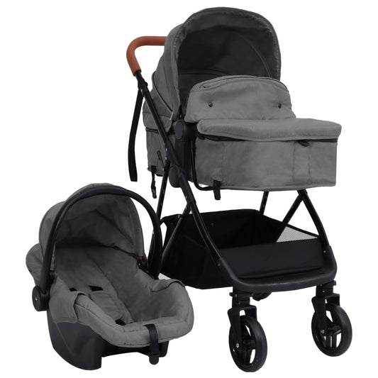 Kinderwagen Staal En Zwart