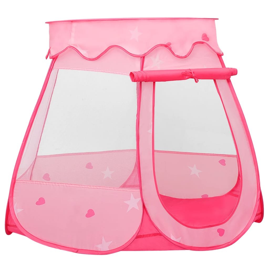 Kinderspeeltent Met 250 Ballen 102X102X82 Cm Roze