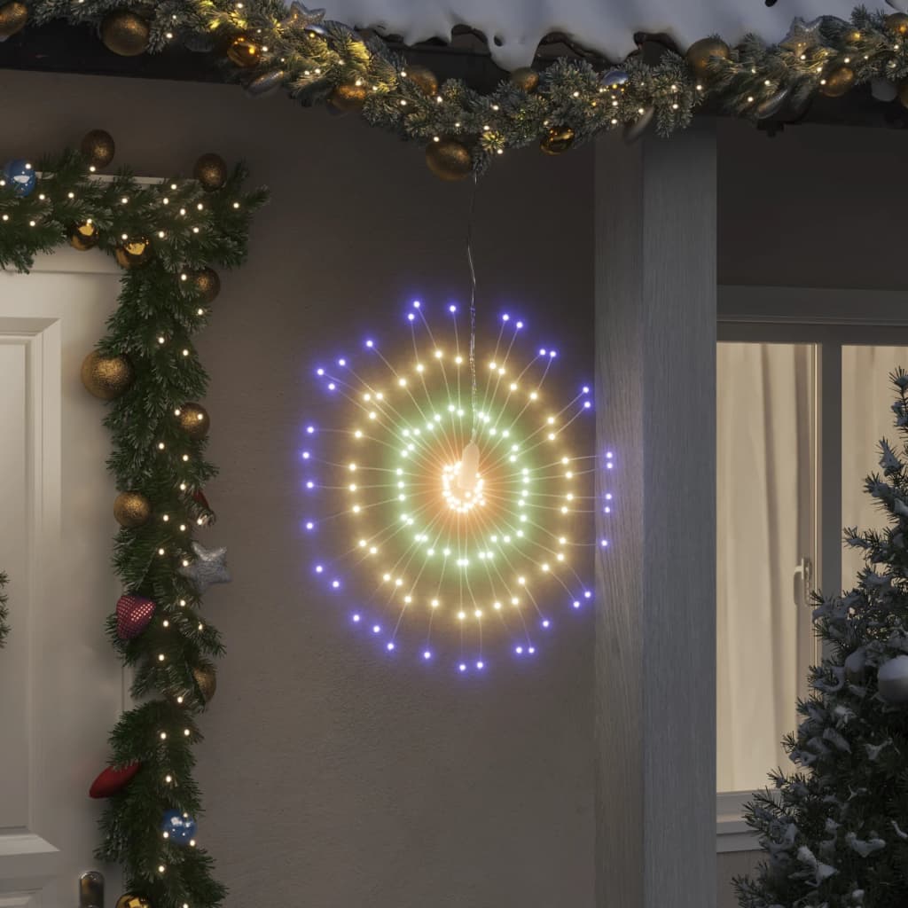 Kerstverlichting Vuurwerk 140 Led's 17 Cm