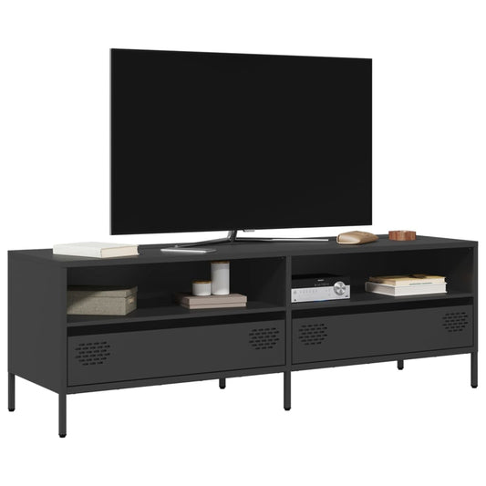 Tv-Meubel 135X39X43,5 Cm Koudgewalst Staal