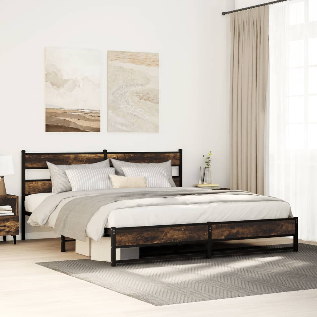 Bedframe Zonder Matras Metaal Kleurig