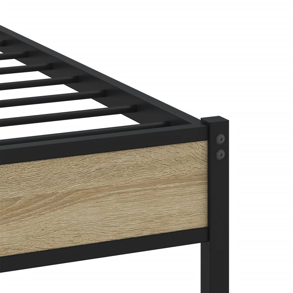 Bedframe Zonder Matras Metaal Kleurig