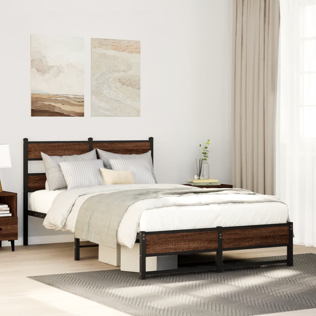 Bedframe Zonder Matras Metaal Kleurig