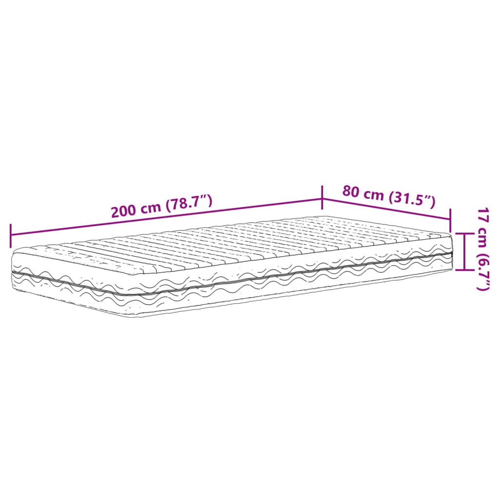 Slaapbank Met Matras Massief Grenenhout