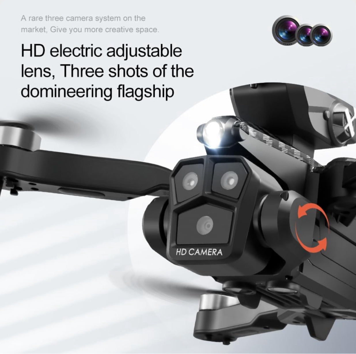 K11 drone 8k - HD 3x camera video 4k 5G verbinding met obstacle avoidance